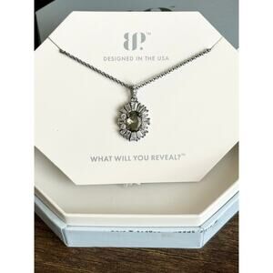 Bomb Party RBP8534 A Sunkissed Moment Lab Created Smokey Grey Topaz Necklace